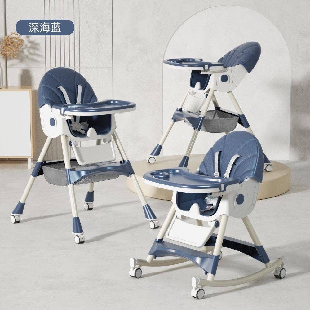 Model 8131 feeding chair, Dark Blue color